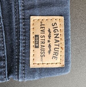 Levi's Signature Dark Blue Skinny Jeans